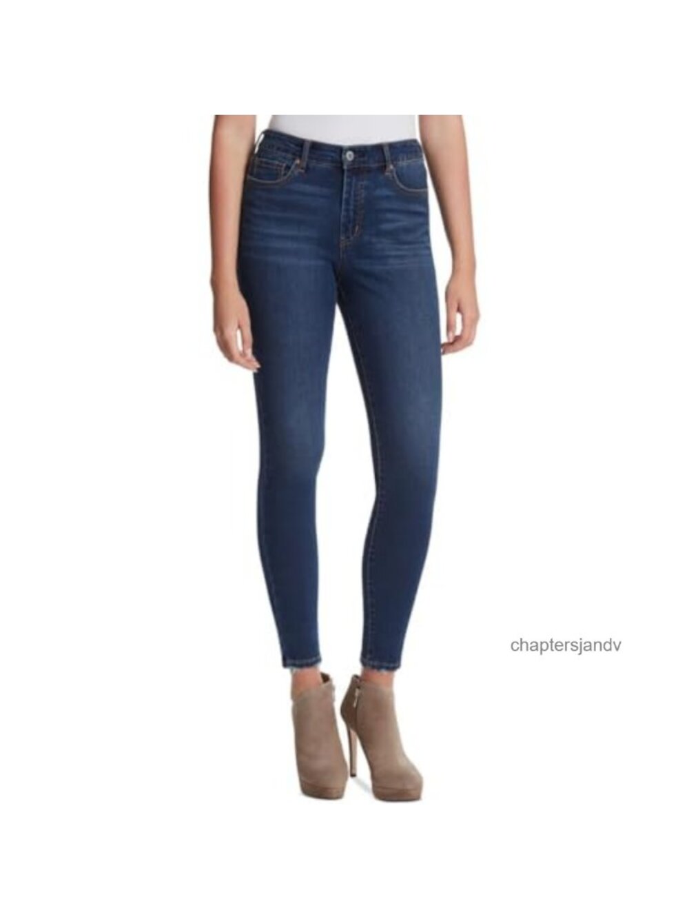 Jessica Simpson Adored Curvy High Rise Skinny Jean - Ankle Woven